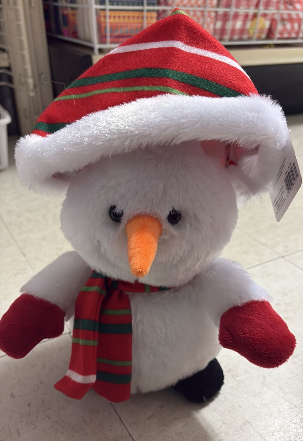 Christmas musical plush