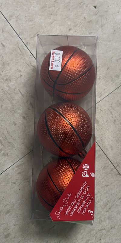 Christmas sport ball ornaments