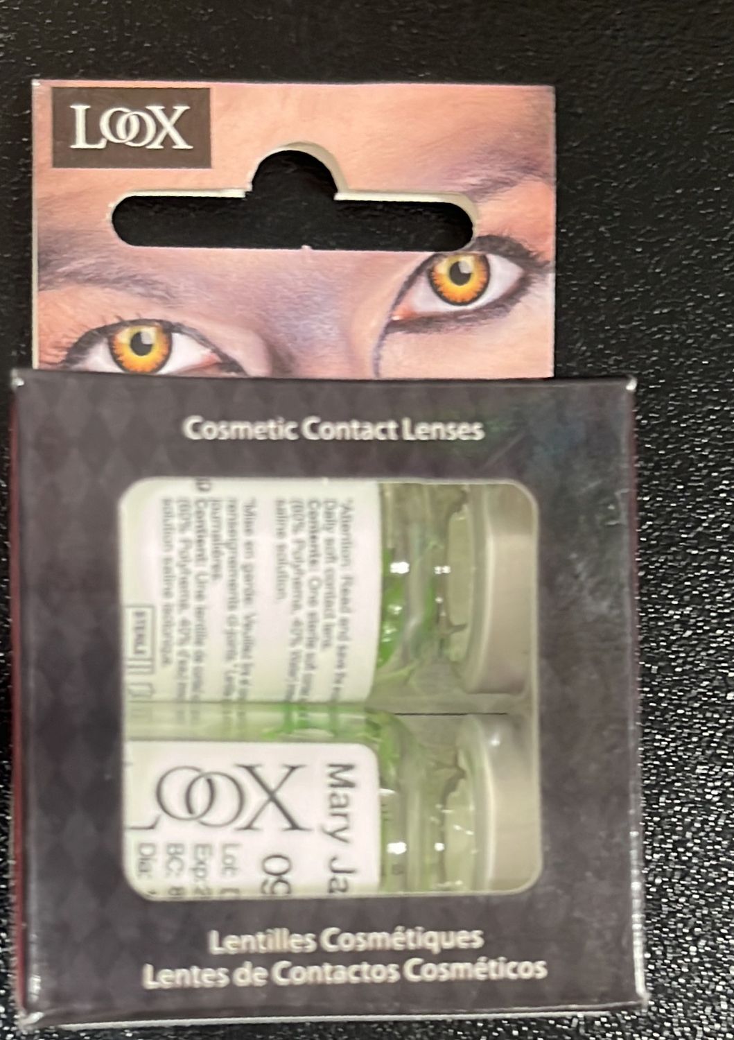 Cosmetic Contact Lenses: Mary Jane