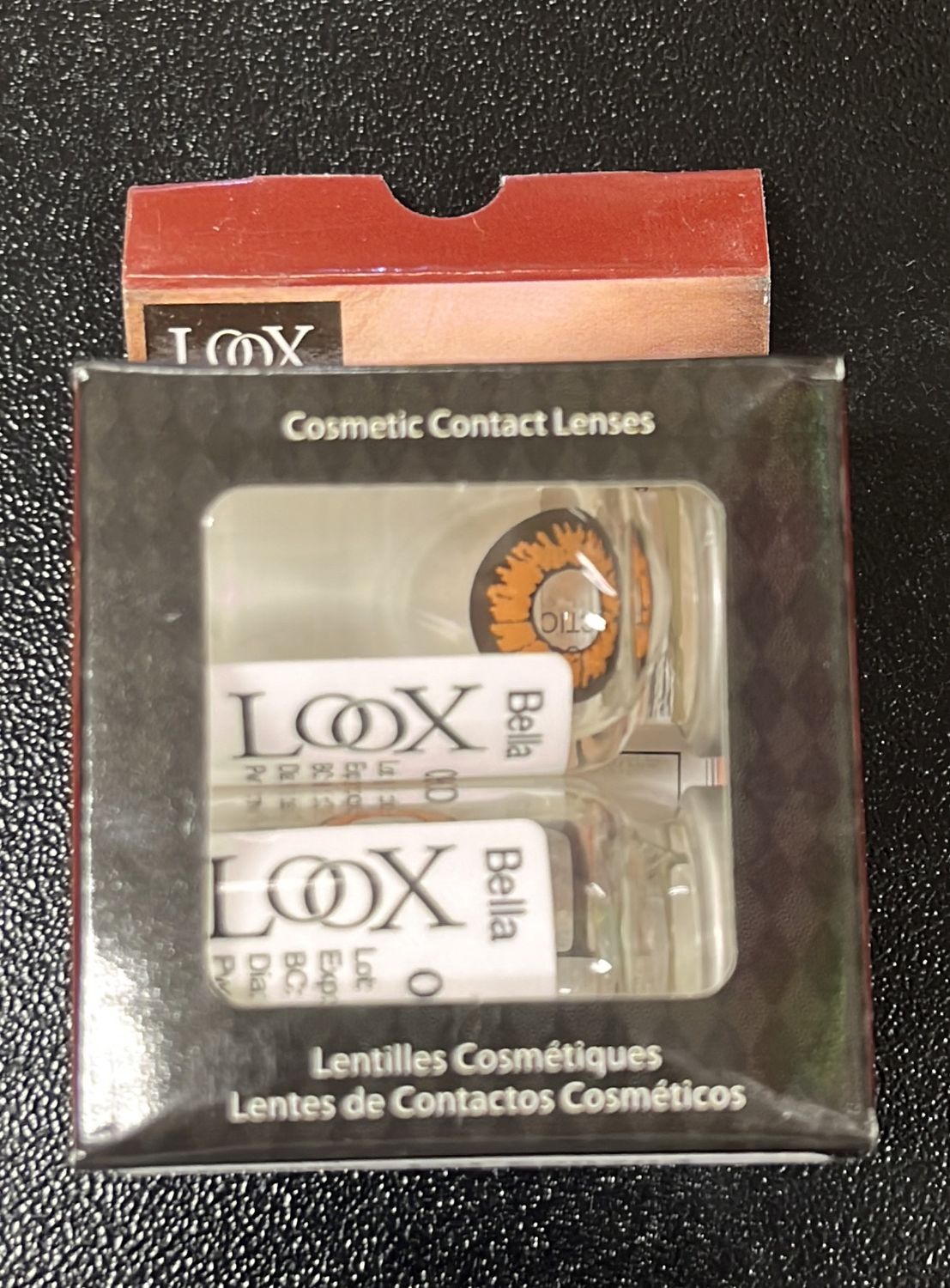 Cosmetic Contact Lenses: Bella