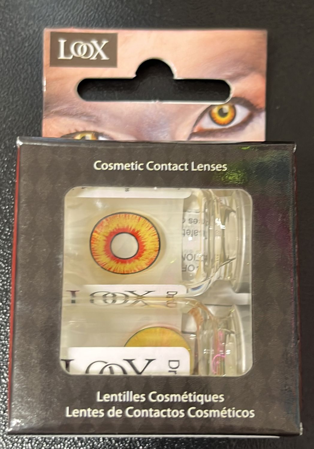 Cosmetic Contact Lenses: Dragons Breath