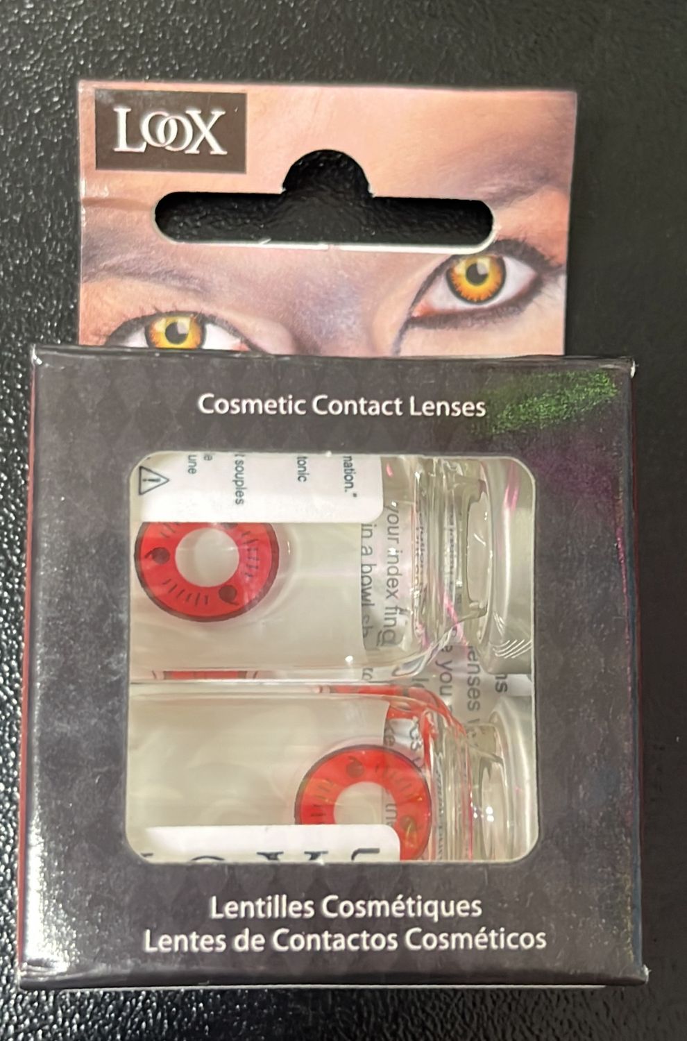 Cosmetic Contact Lenses: Uchiha