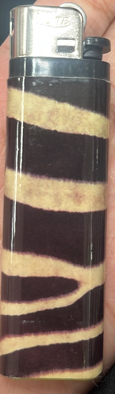 Disposable Lighter: Zebra