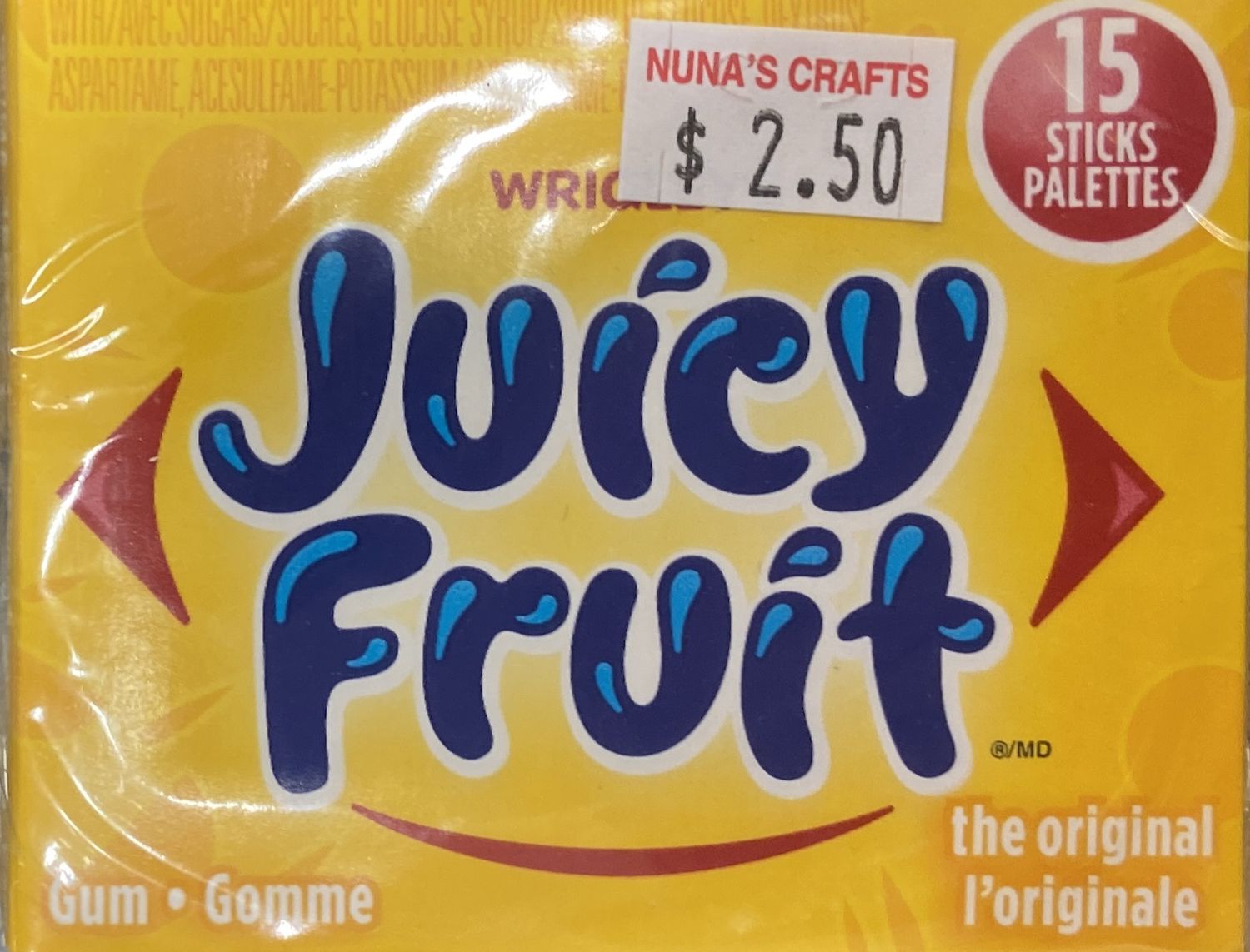 Juicy Fruit Original Gum