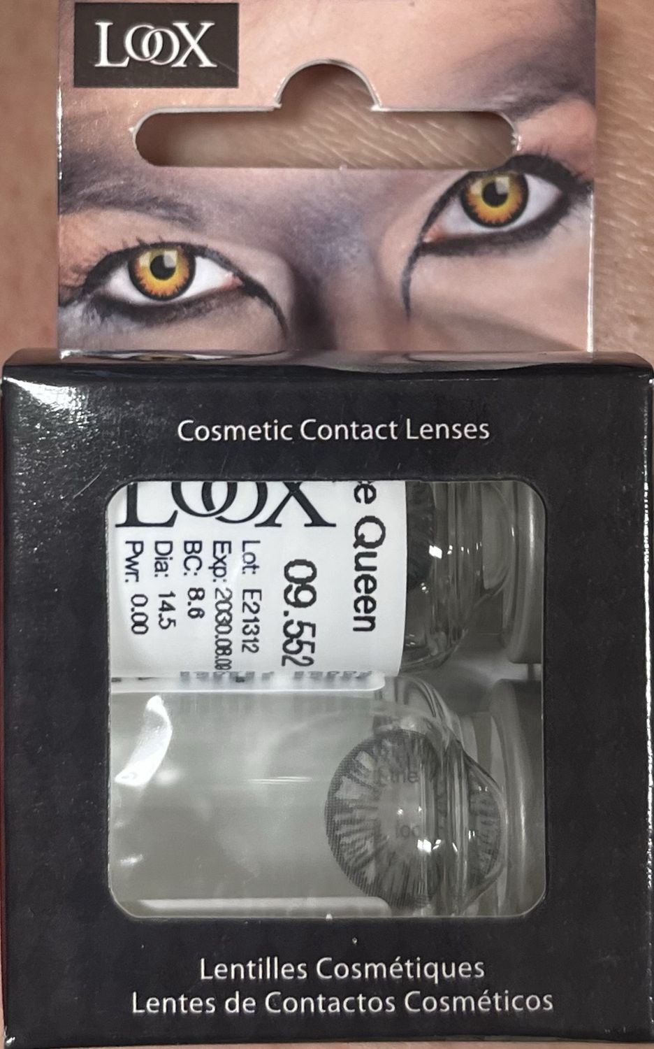 Cosmetic Contact Lenses: Ice Queen