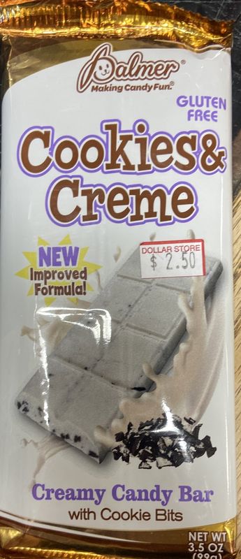 Palmer: Cookies &amp; Creme Candy Bar