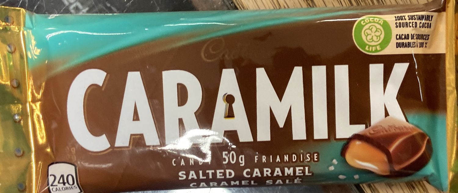 Caramilk Salted Caramel Chocolate Bar