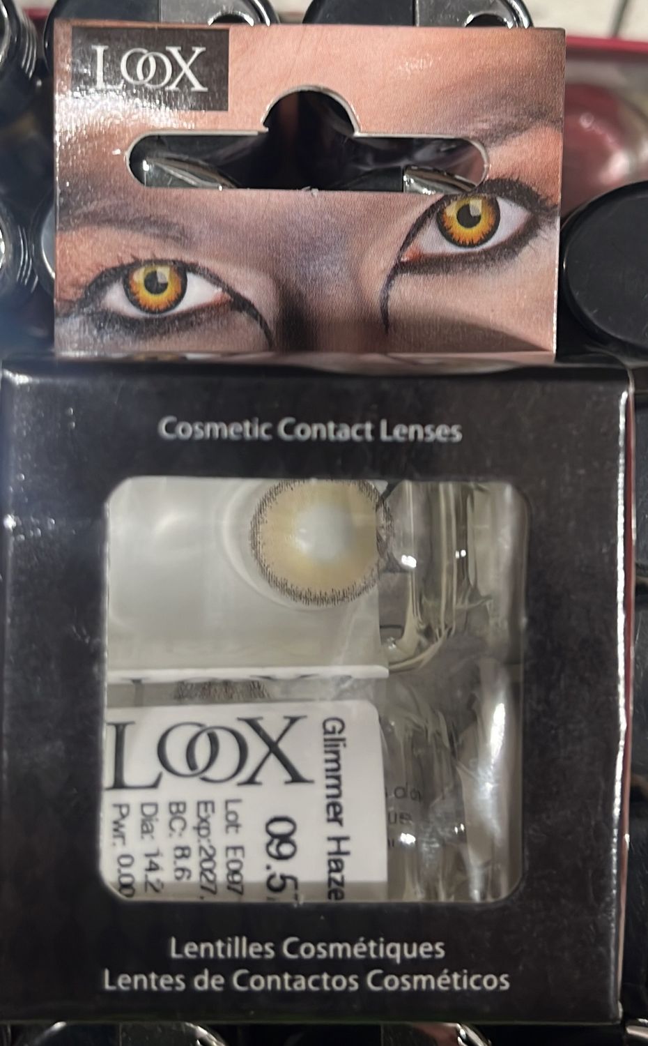 Cosmetic Contact Lenses: Glimmer Hazel