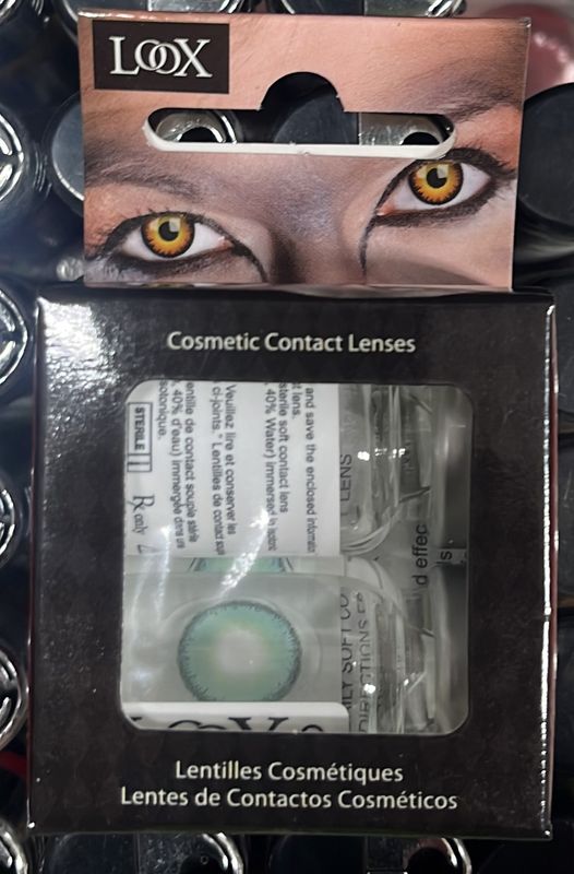 Cosmetic Contact Lenses: Glimmer Aqua