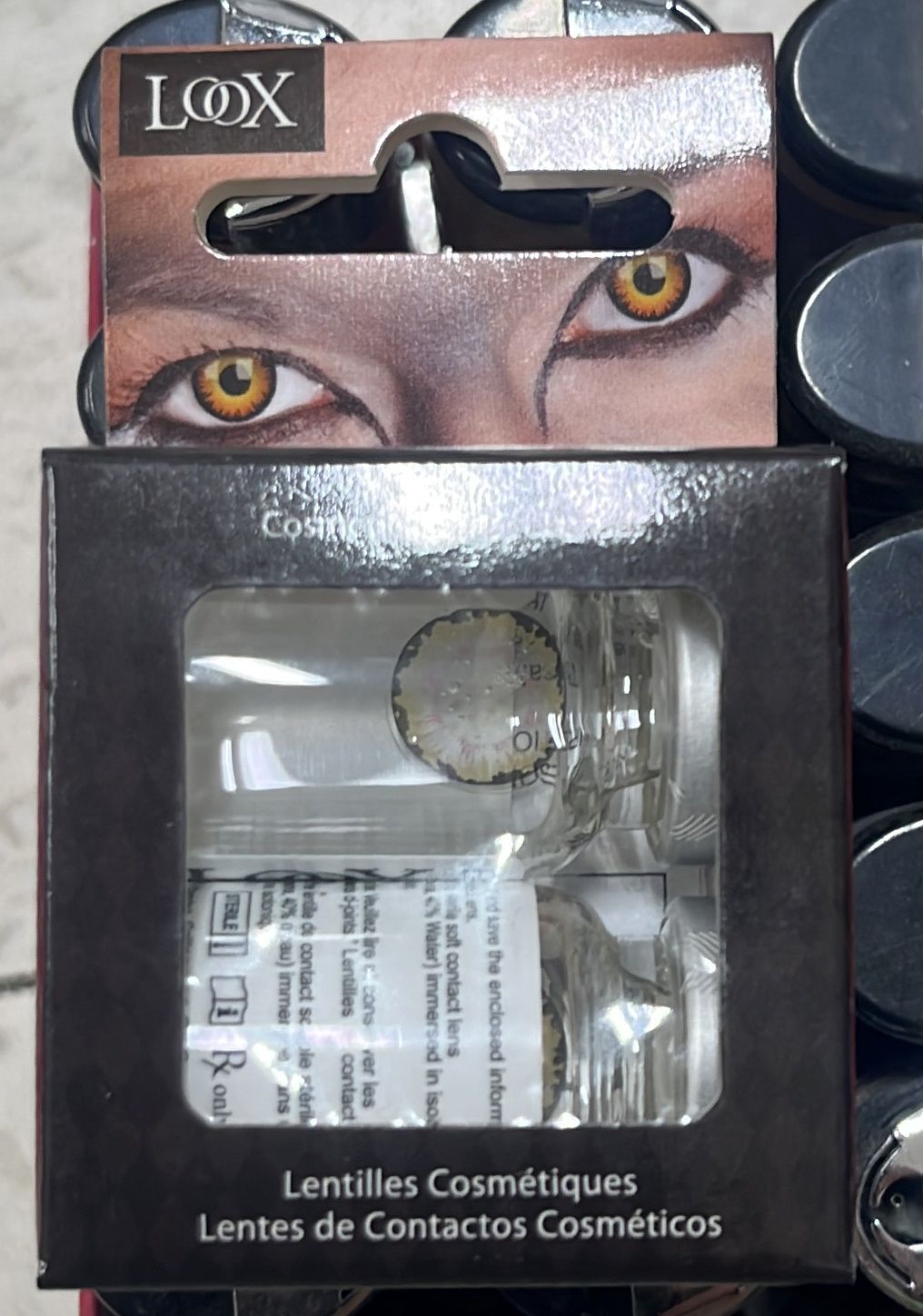 Cosmetic Contact Lenses: Floral Hazel