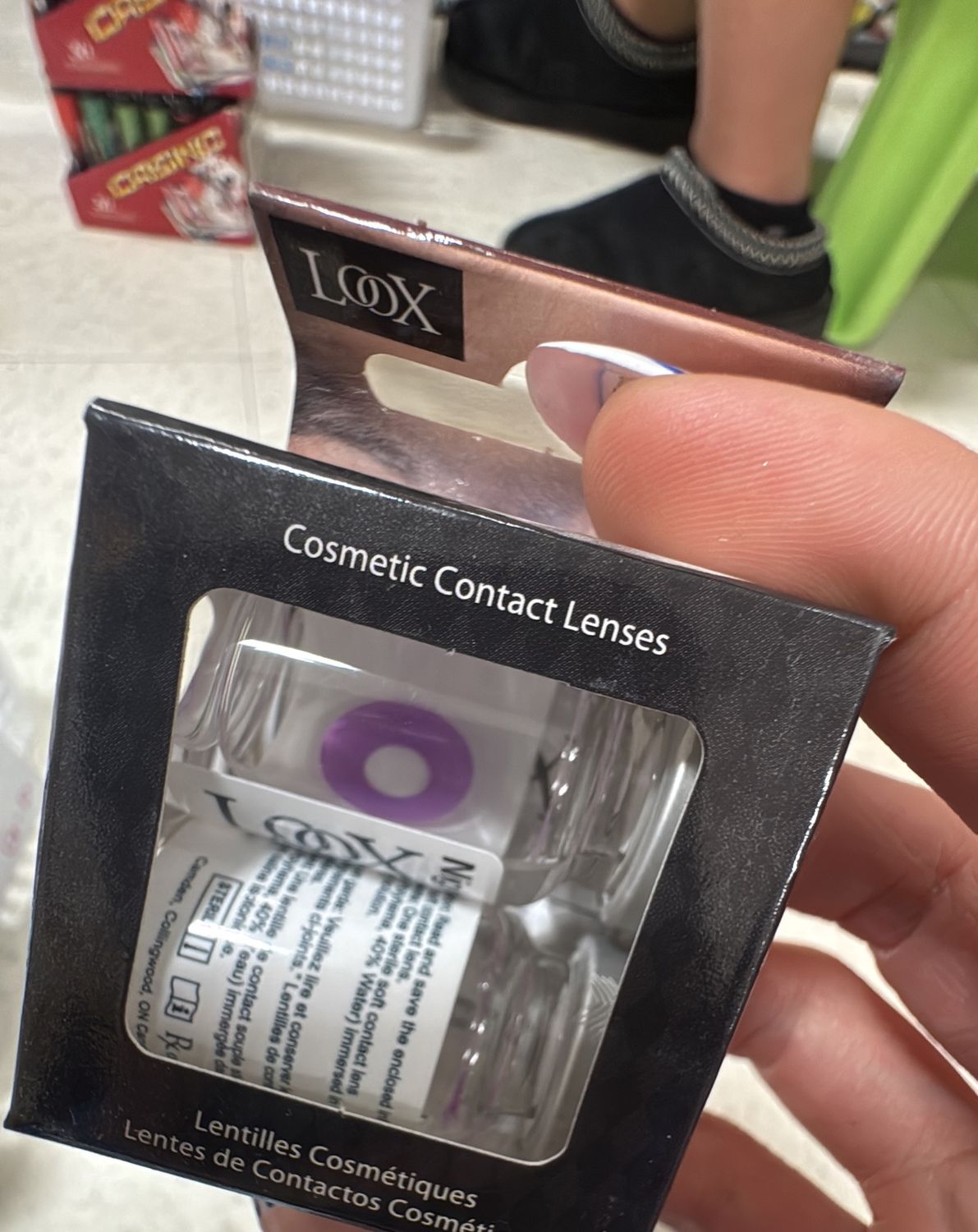cosmetic contact lenses: Night vixen