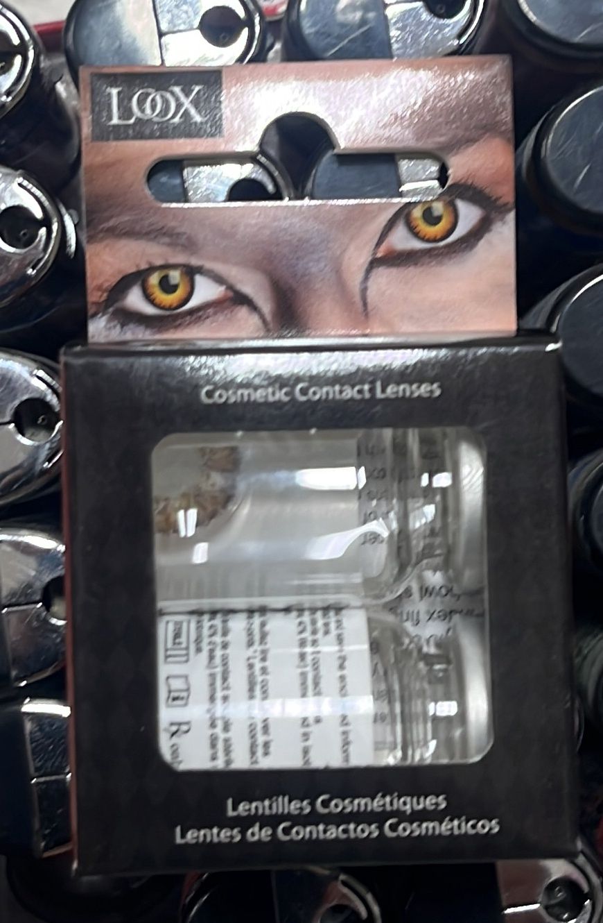 Cosmetic Contact Lenses: Crystal Hazel