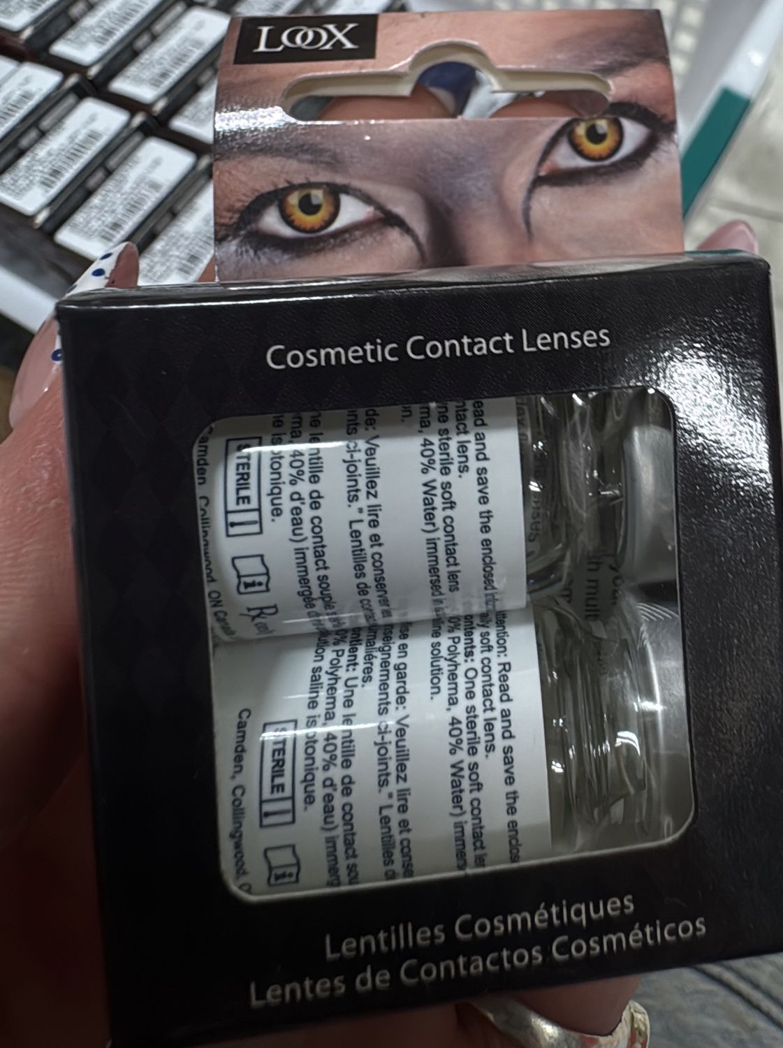 cosmetic contact lenses: mad hatter