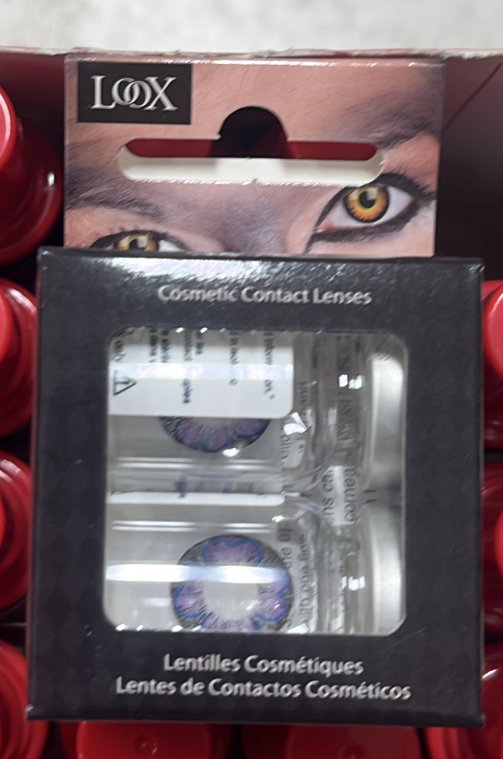 Cosmetic Contact Lenses: Bloom Violet