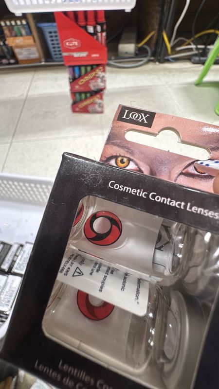 cosmetic contact lenses: itachi
