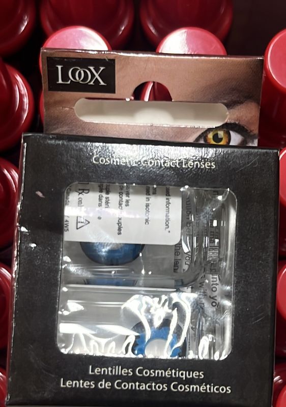 Cosmetic Contact Lenses: Dark Elf