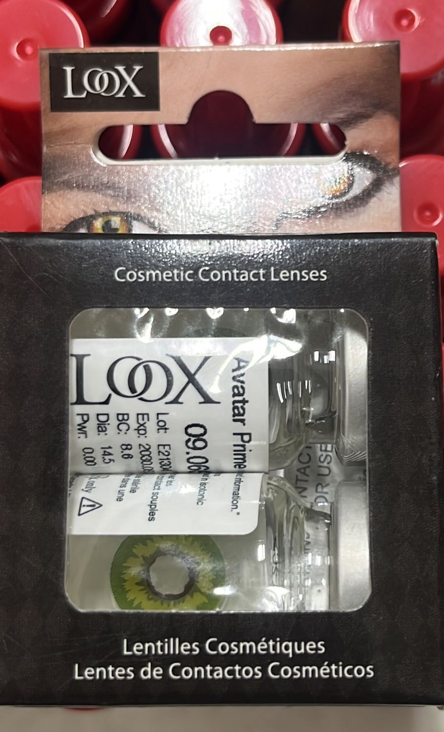 Cosmetic Contact Lenses: