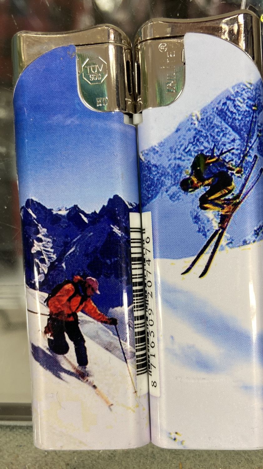 Asst. Ski Print Lighters