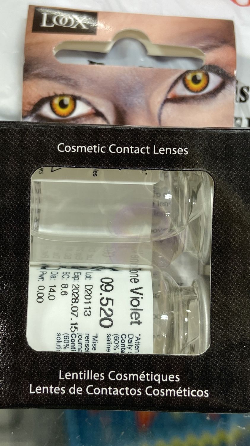 2 Tone Violet 09.520 Contacts