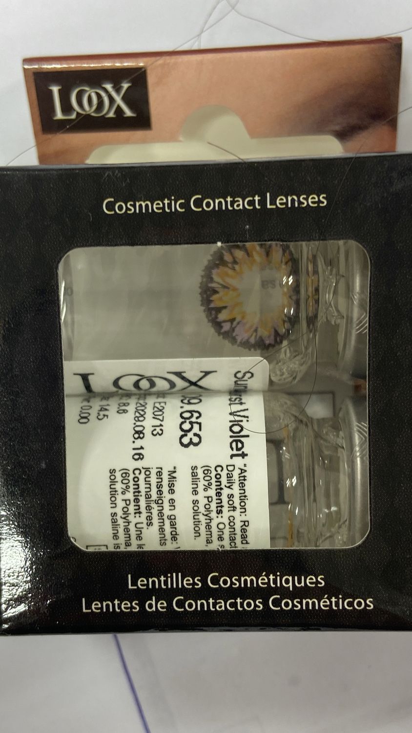 Sunburst Violet 09.653 Contacts