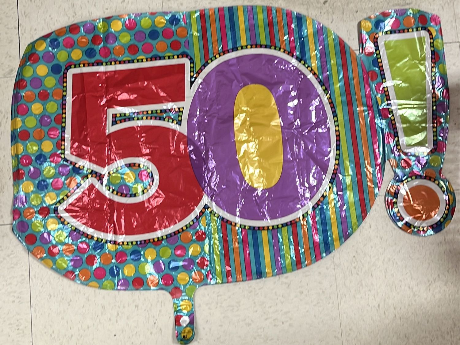 &quot;50!&quot; Supersize Foil