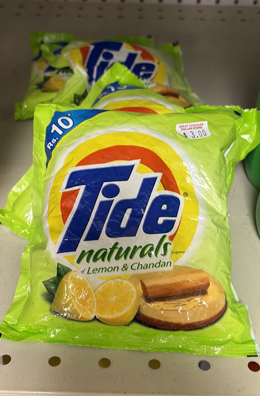 Tide natural lemon &amp; chandan
