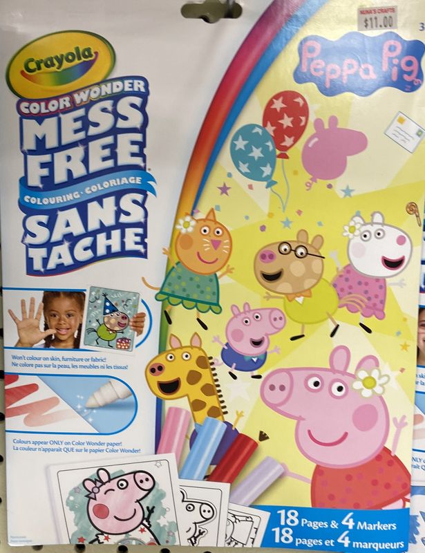 Peppa Pig Crayola Color Wonder Kit