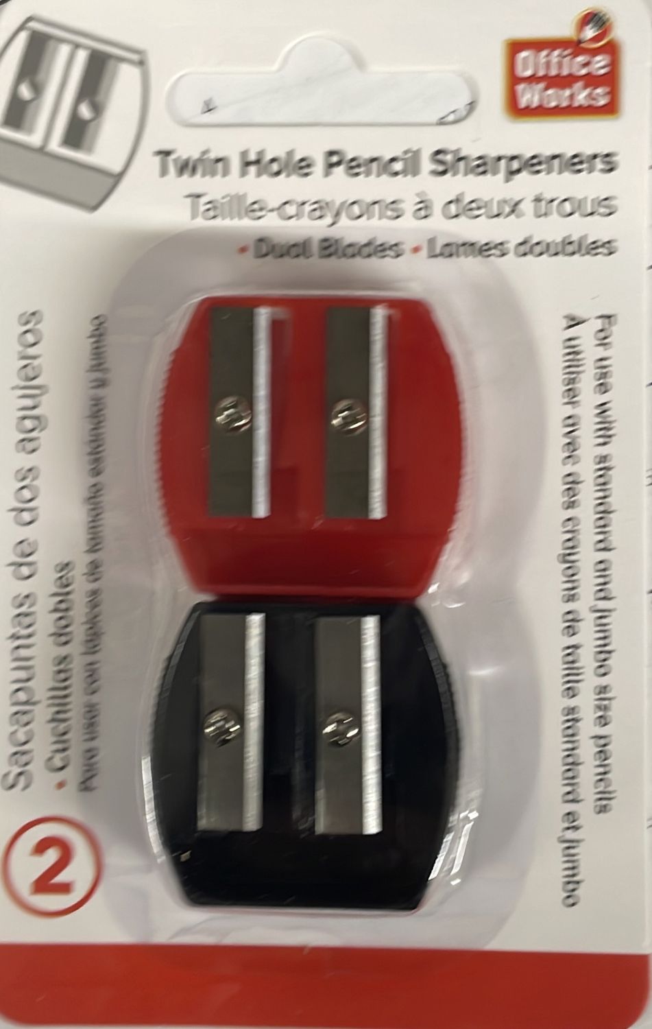 2pk Pencil Sharpeners