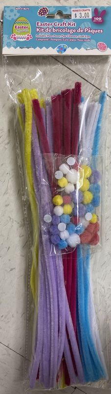 Easter Pipe Cleaner Craft Kit 100pcs 