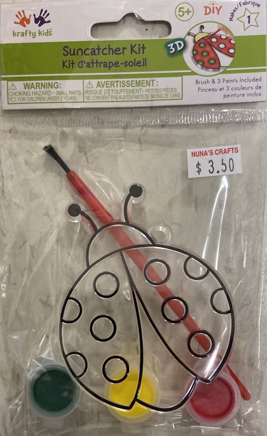 MultiCraft: Ladybug Suncatcher Kit