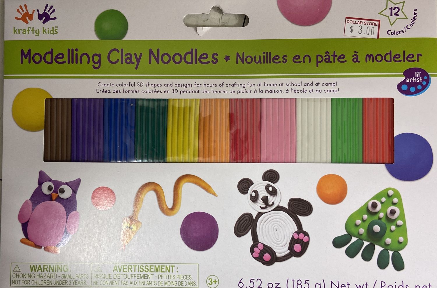 Krafty Kids: Modelling Clay Noodles