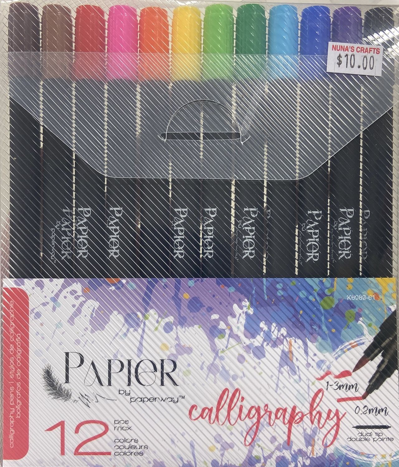 Symak: 12pk Dual Tip Calligraphy Markers