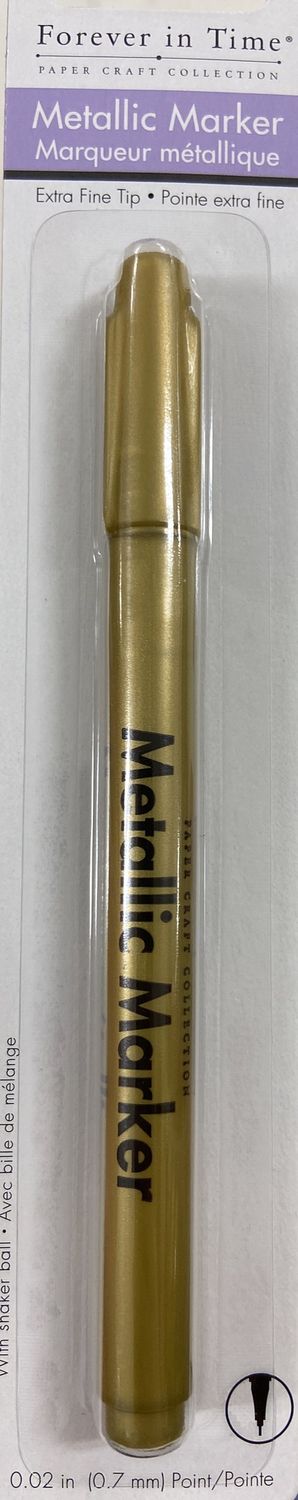 MultiCraft: Gold Metallic Marker 0.02&quot; 