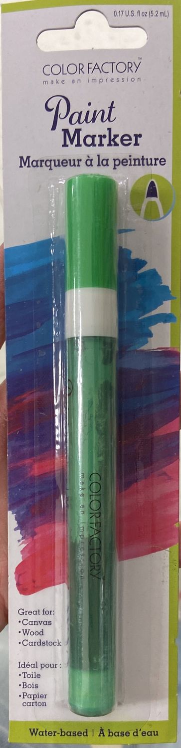 MultiCraft: Green Paint Marker 0.17 fl oz 