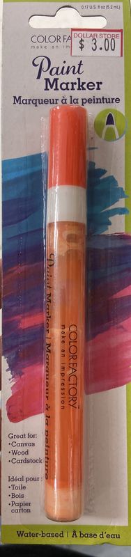 MultiCraft: Orange Paint Marker 0.17 fl oz 