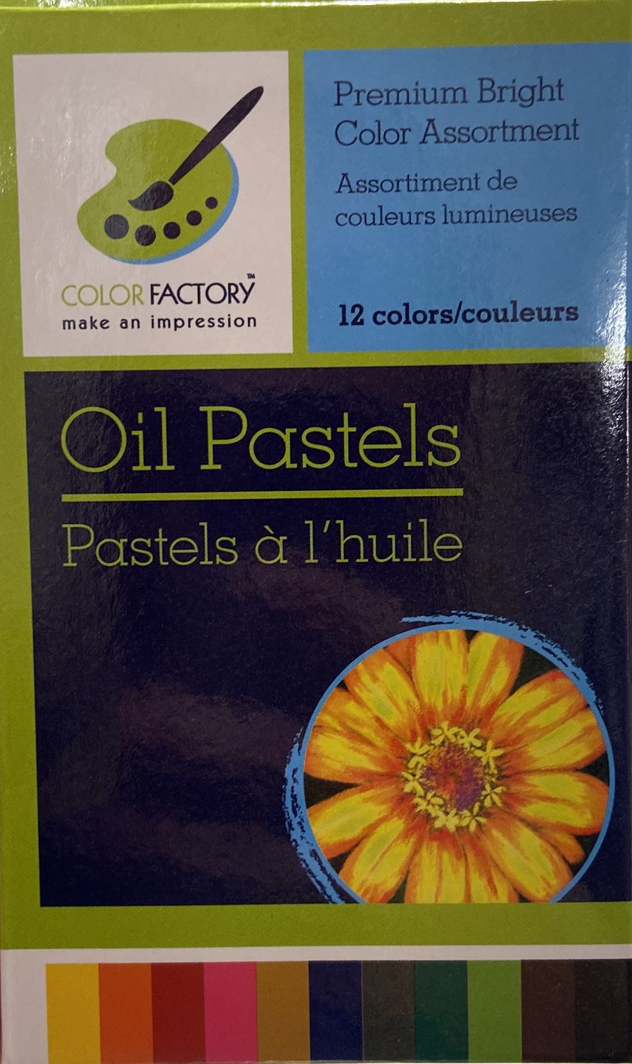 MultiCraft: 12 Pack Oil Pastels