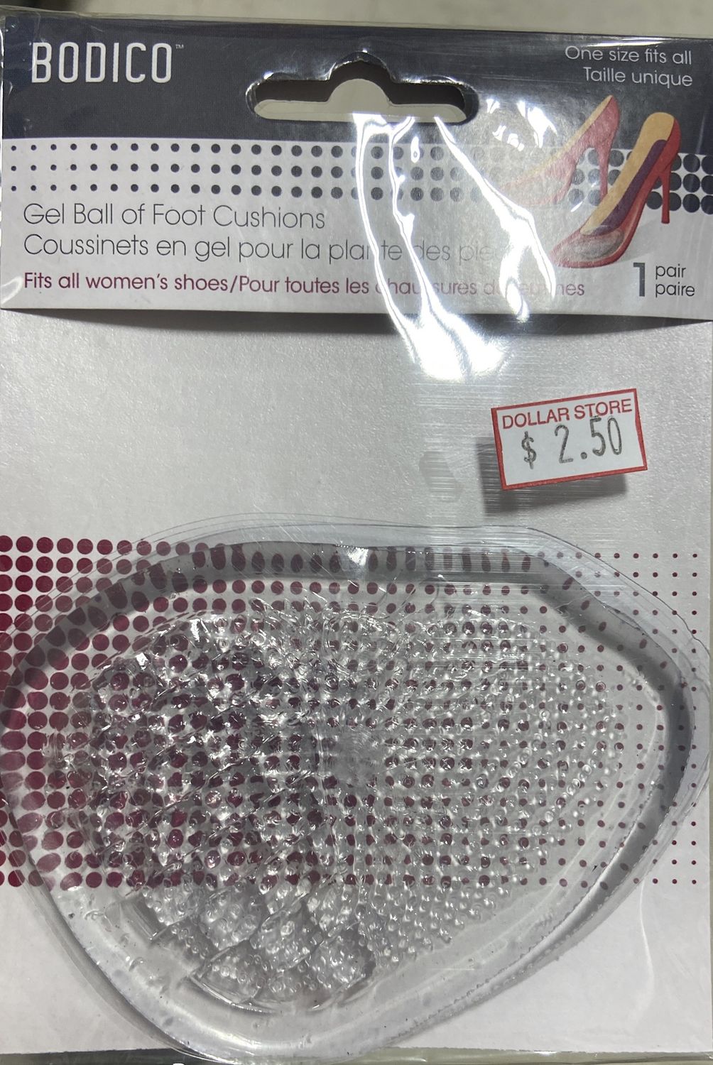 BODICO: 1x/4x Women’s Gel Spot Cushions