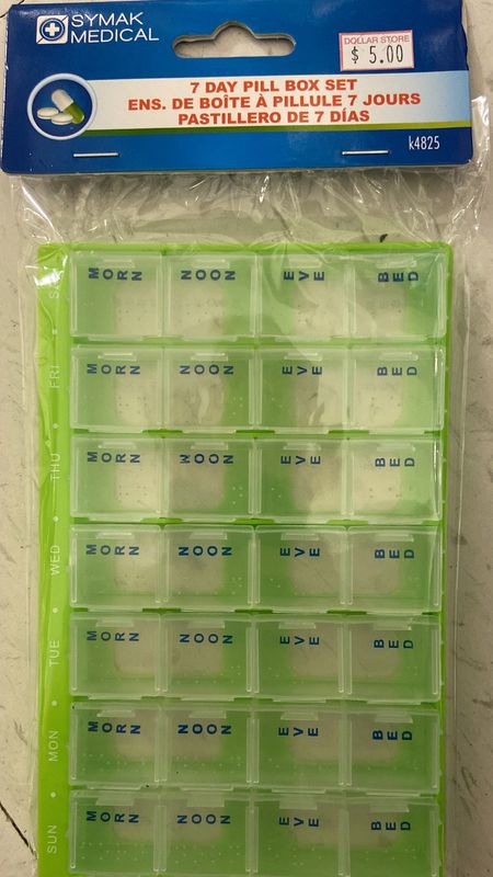 Symak: 7 Day Pill Box Set