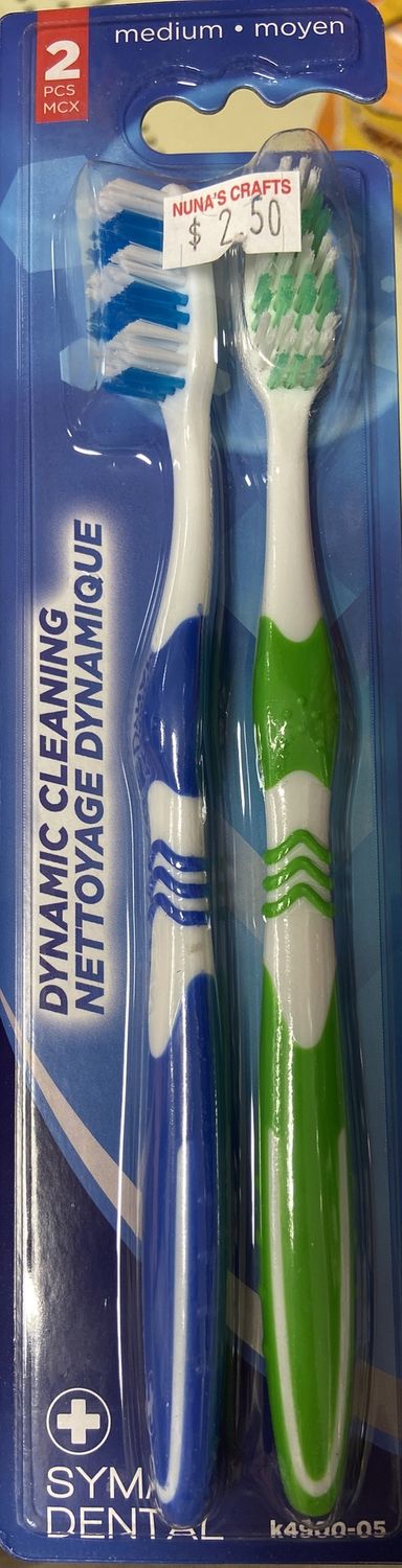 Symak: 2pk Dynamic Cleaning Toothbrushes