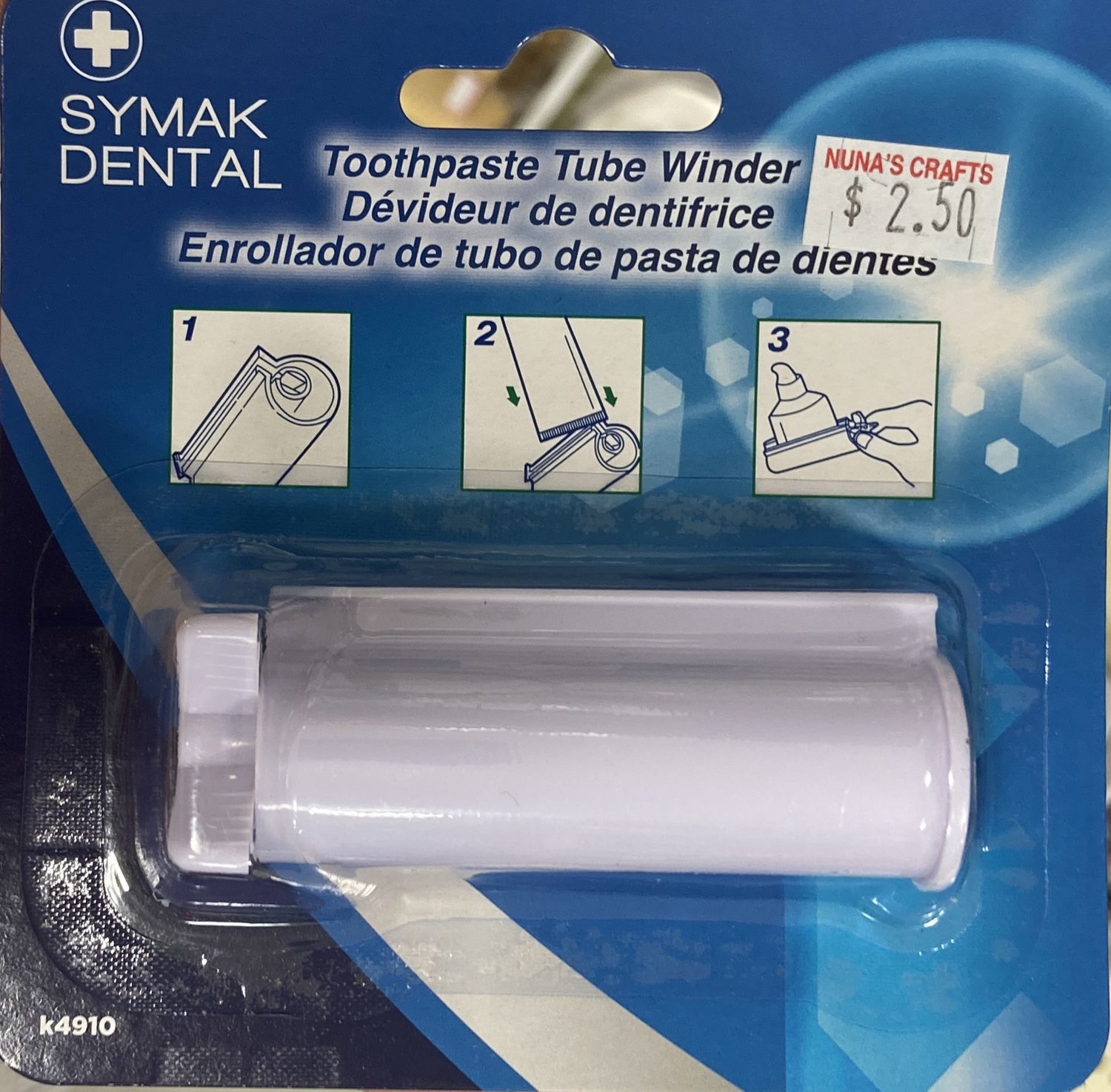 Symak: Toothpaste Tube Winder