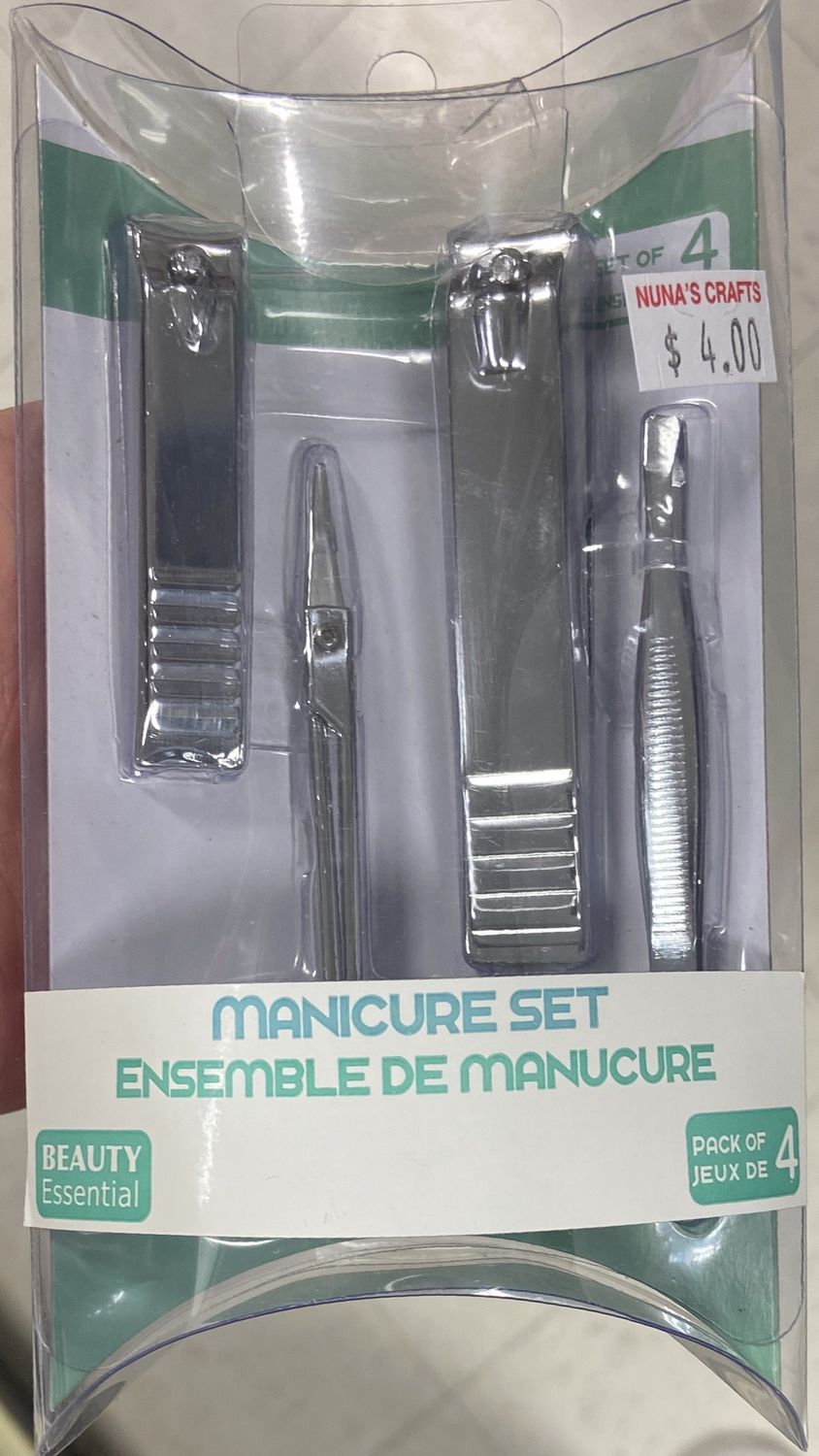 Beauty Essential: 4pc Manicure Set