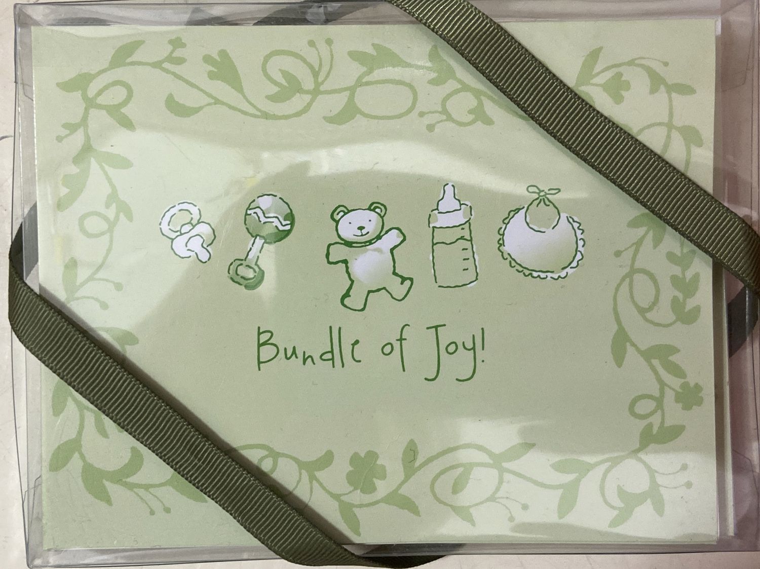 &quot;Bundle of Joy&quot; 7pk Blank Note Cards with Envelopes 