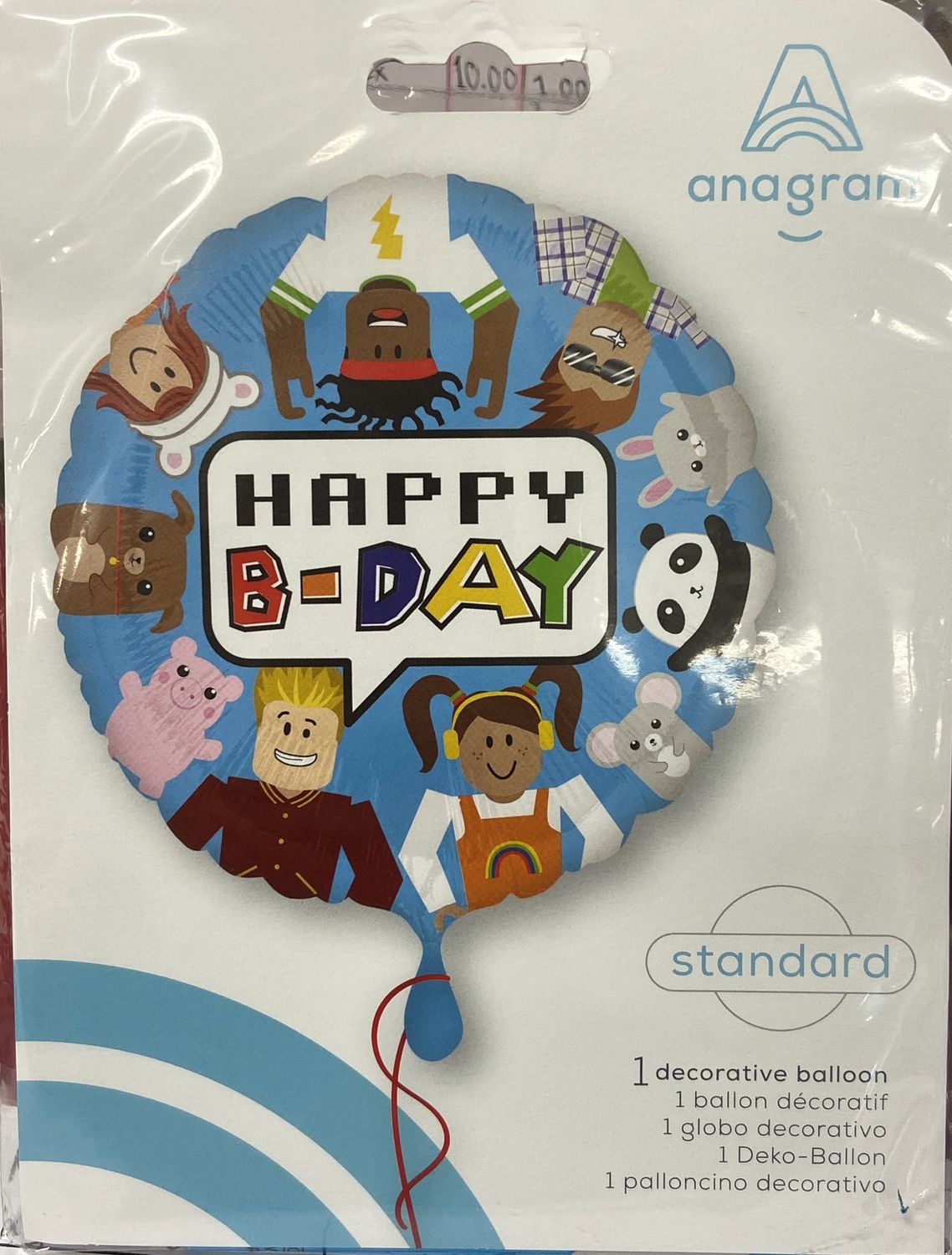 Anagram: 18&quot; Roblox Themed Foil Balloon 