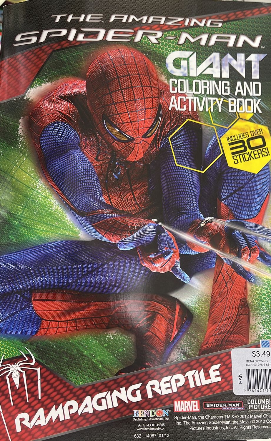 Spider-Man Giant Coloring &amp; Activity Book