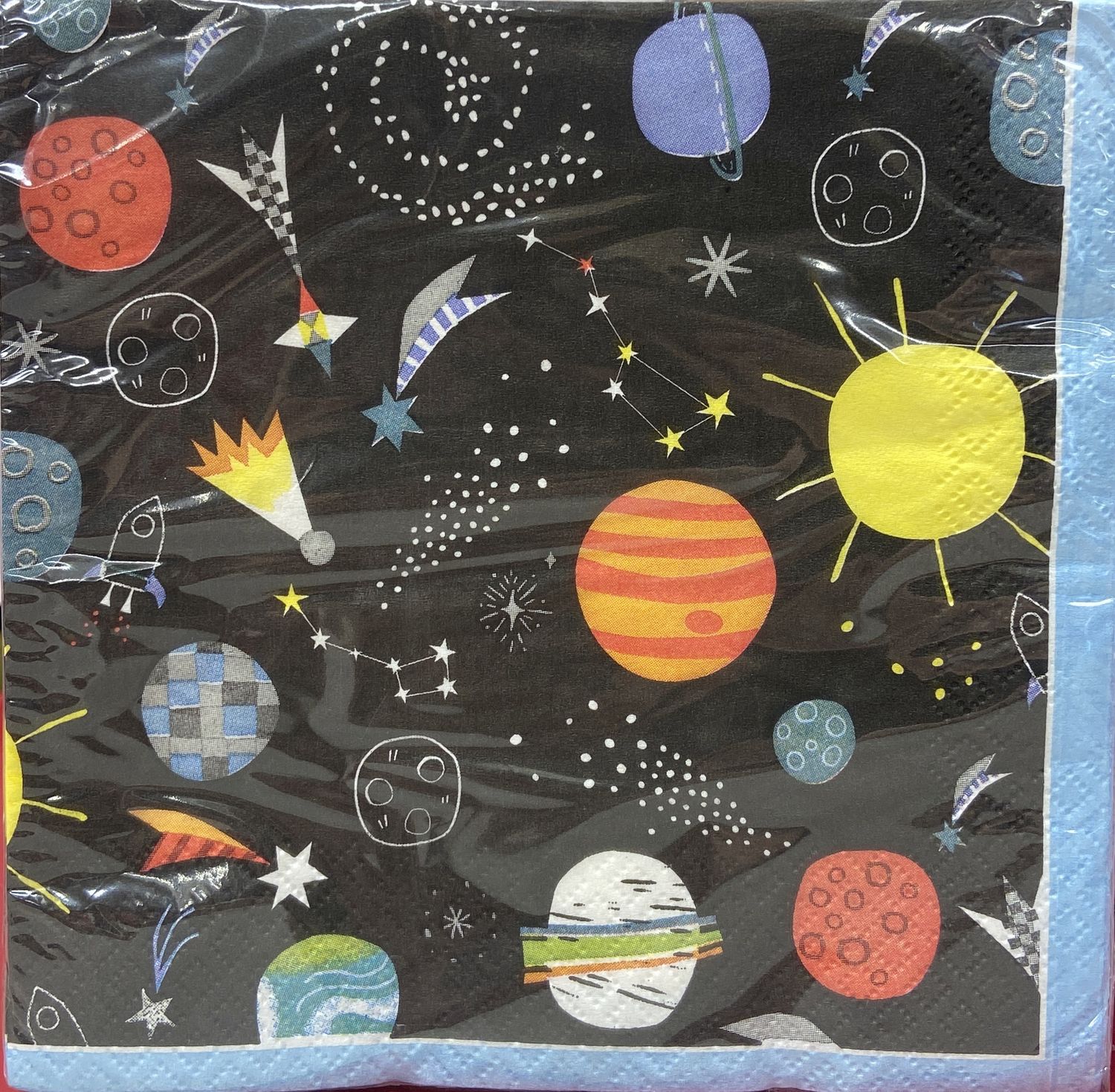 16pk Space Themed Dinner Napkins