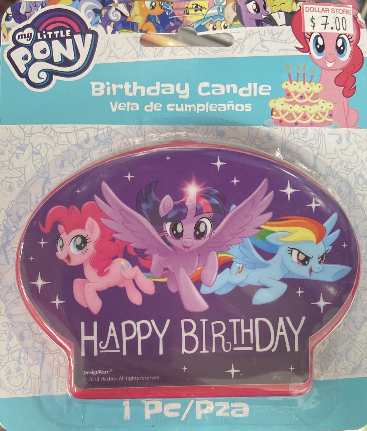 Amacan: My Little Pony Themed Birthday Candle