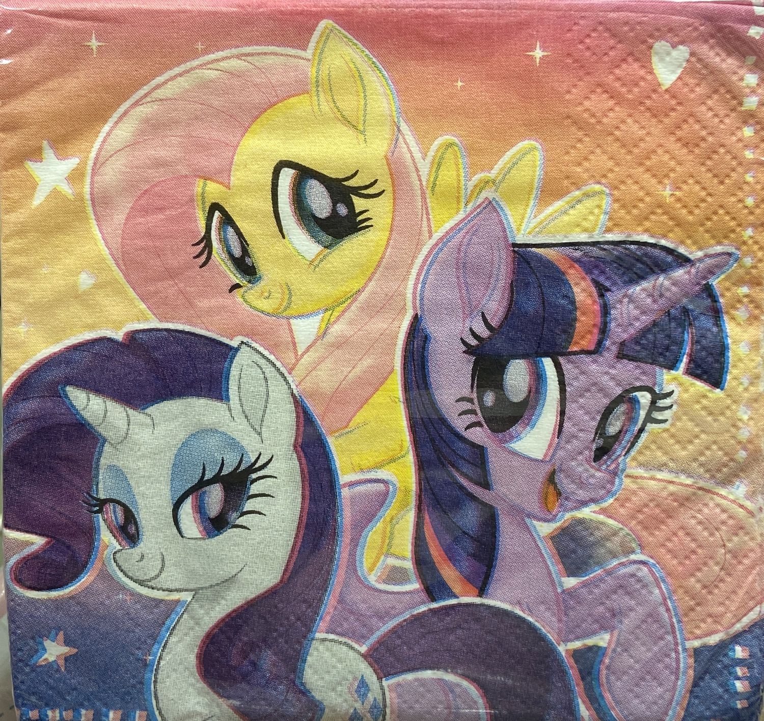 Unique: 16pk Small My Little Pony Themed Napkins