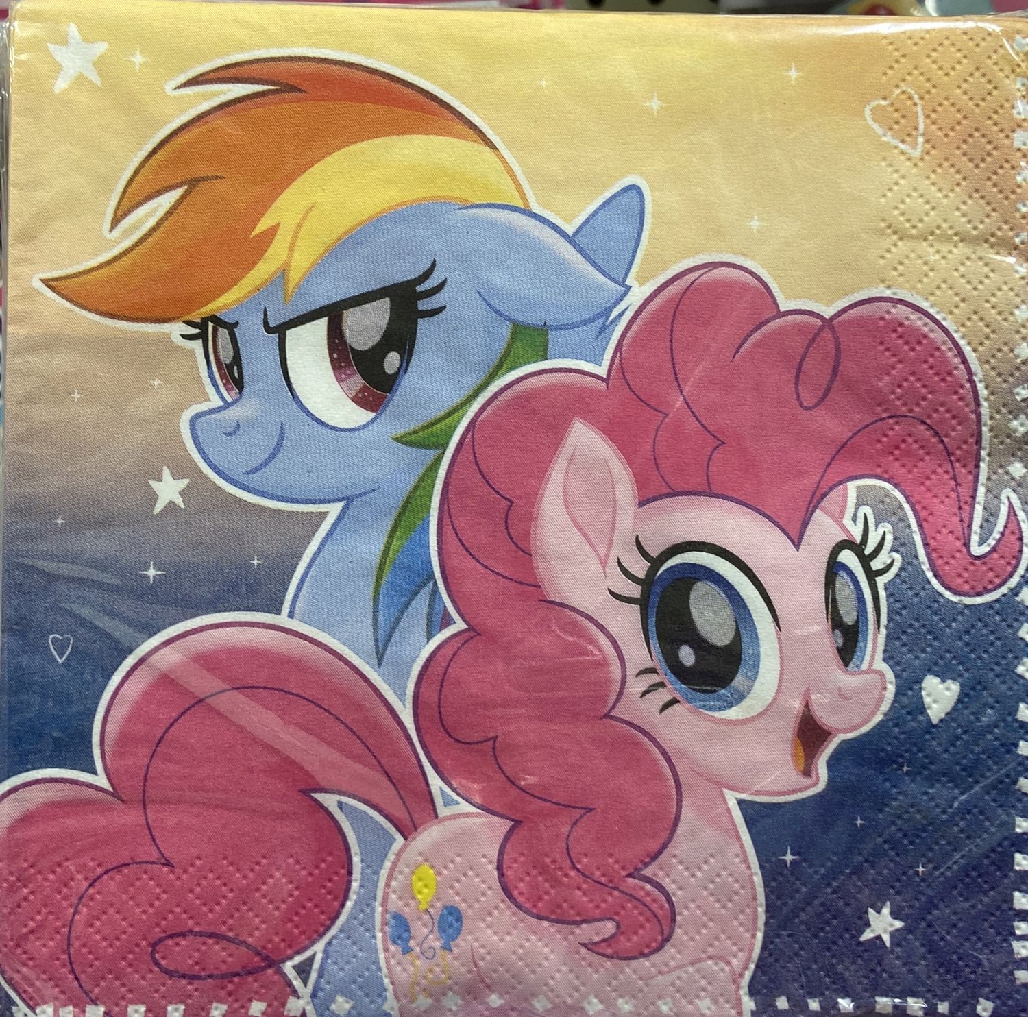 Unique: 16pk Large My Little Pony Large Themed Napkins