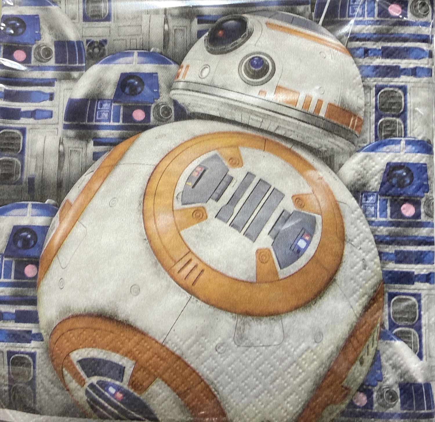 Unique: 16pk Large Star Wars Themed Napkins 