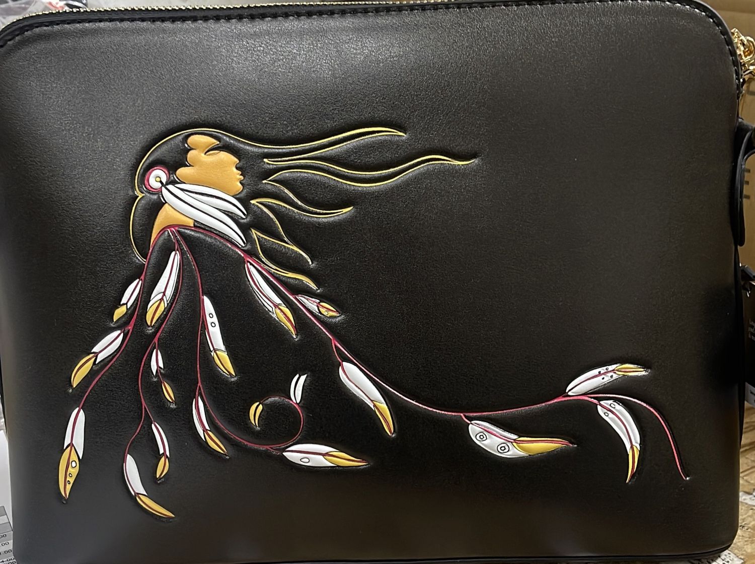 &#39;Eagles Gift&#39; Print Shoulder Bag